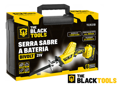 Serra Sabre Elétrica A Bateria 21v Profissional Com Lâmina