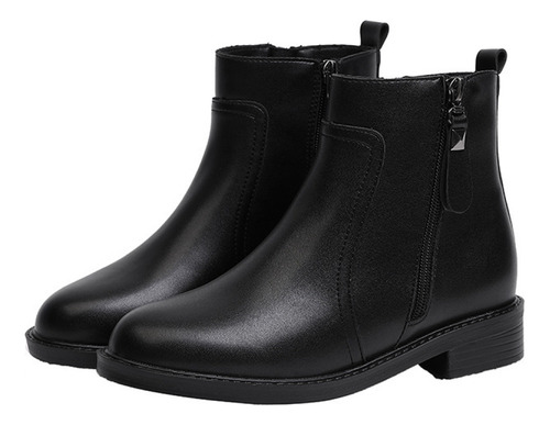 Botas Martin De Fondo Plano De Invierno Y Terciopelo