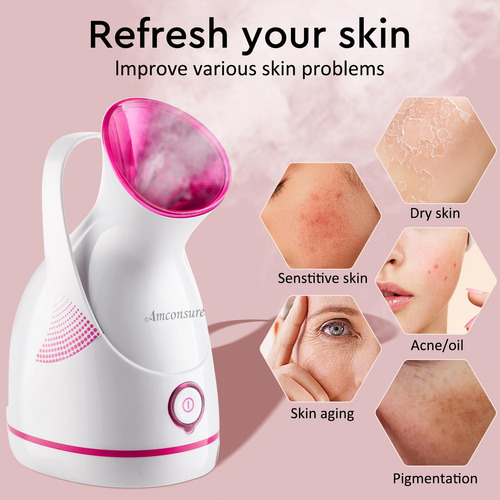 Vaporizador Facial Amconsure Nano Ionic Warm Mist Home Sauna