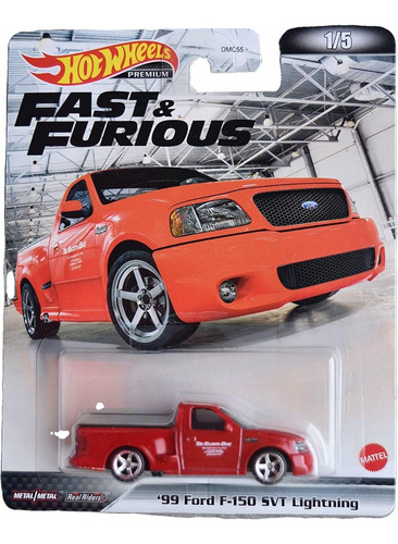 Hot Wheels '99 Ford F-150 Svt Lightning - Fast & Furious