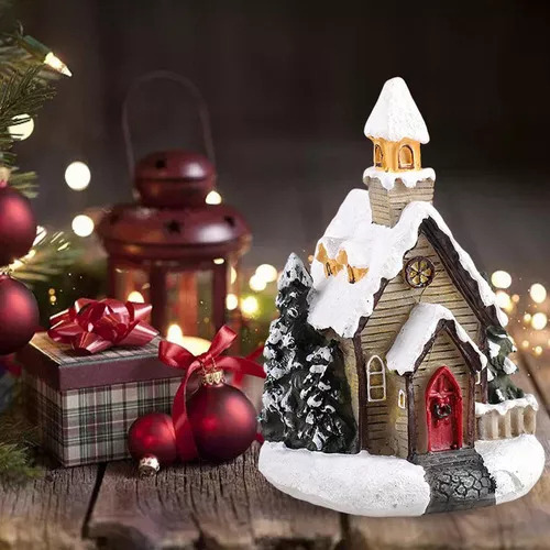 B 6 Decoraciones Navideñas De Christmas Villa Snowroom N