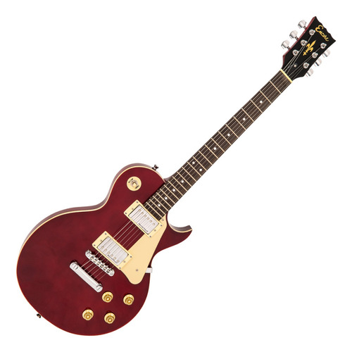 Guitarra Eléctrica Tipo Les Paul Encore E99blk Wine Red