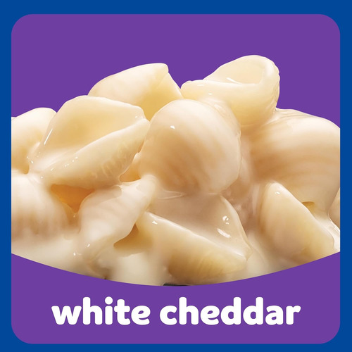 Kraft Macarrones Y Queso Cheddar Blanco Con Cascara De Pasta