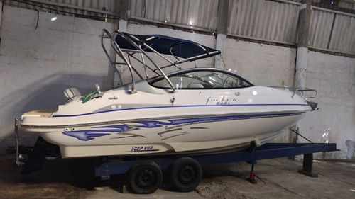 Imagem 2 de 8 de Focker 215i 2008 Mercruiser 150 Hp 450 Hrs Diesel