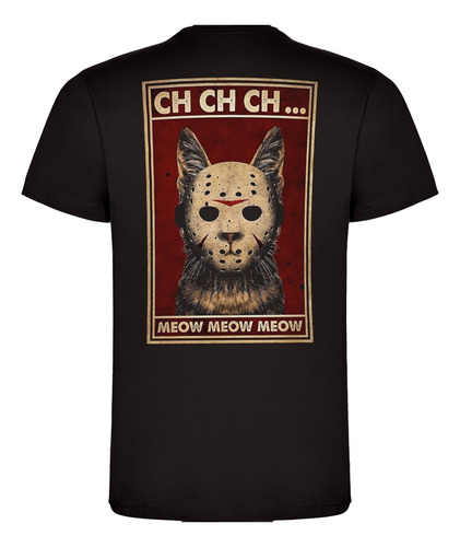 Polera Jason Cat - Meow Friday The 13th