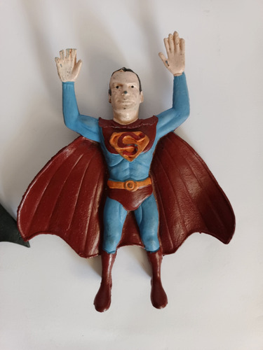 Dos Figuras Vintage Bootleg De Batman Y Superman Años 70as (Usado)