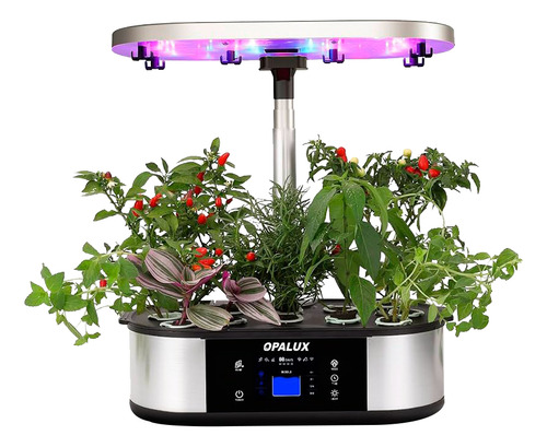 Sistema De Cultivo Hidropónico Smart Opalux De 12 Vainas