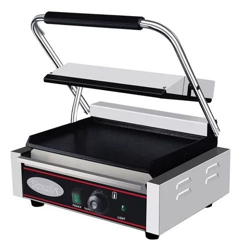 Plancha Electrica Roccia 110v Doble Industrial