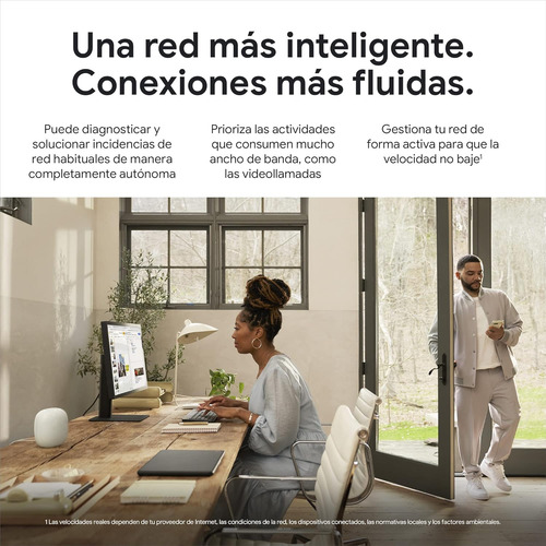 Google Nest Wifi Pro, Wi-fi 6e: Sistema De Wi-fi