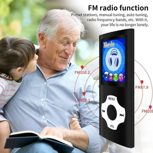 Reproductor Mp3 Mp4 Mymahdi Con Pantalla Lcd De 18