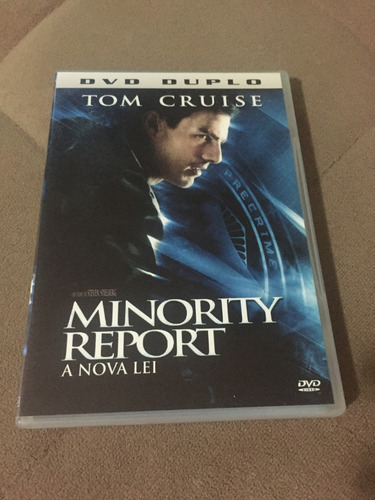 Dvd Minority Report- A Nova Lei- Duplo, Com Tom Cruise (Usado)