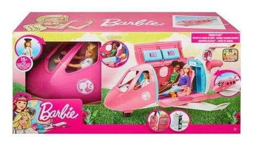 Barbie Jet Dreamplane Avión Con Muñeca Piloto