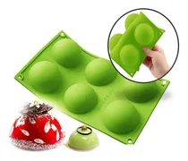 Comprar Molde De Silicon Esfera Cupcake Gelatina Reposteria