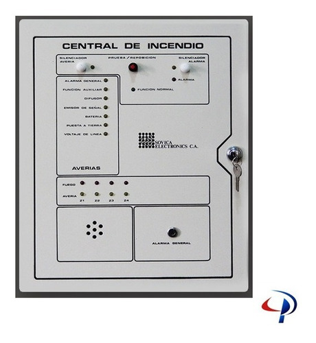Central De Incendio Z4 Sovica - Por Pedido
