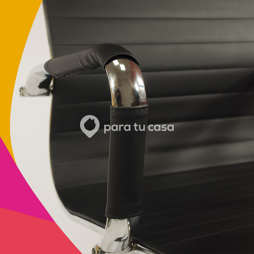 Imagen 5 de 10 de Sillon Silla Oficina Gerencial Escritorio Aluminium Eames Pc
