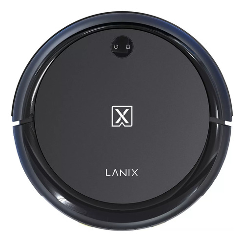 Robot Aspiradora Inteligente Lanix Lxcrg Barre Trapea Voz Color Negro