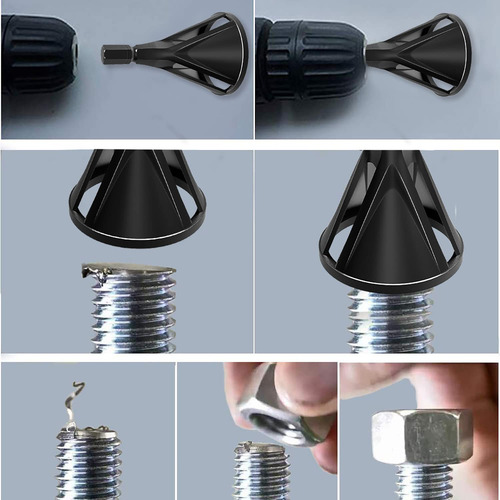Chaflán Hexagonal De Acero Inoxidable De Exterior Broca 22mm
