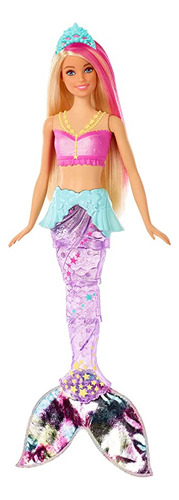 Barbie Dreamtopia Sparkle Lights Mermaid - Muñeca Sirena C.