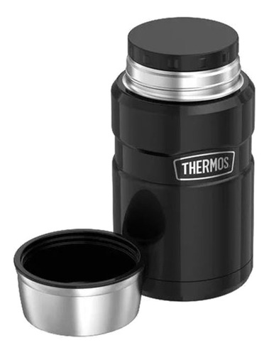 Thermo Comida 710 Ml - Thermos Color Negro
