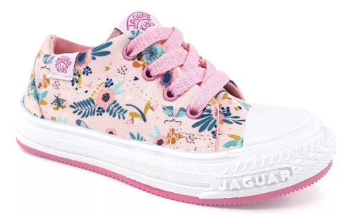 Zapatillas Jaguar Lona Urbanas Niños 27 Al 33 Art 148