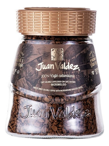 Café Juan Valdez Instantáneo De 95 Grs