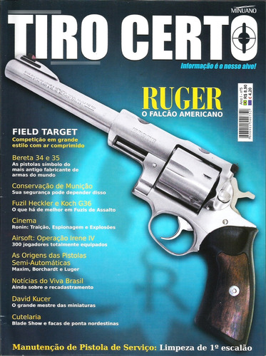 Revista Tiro Certo 5 Editora Minuano (Usado)