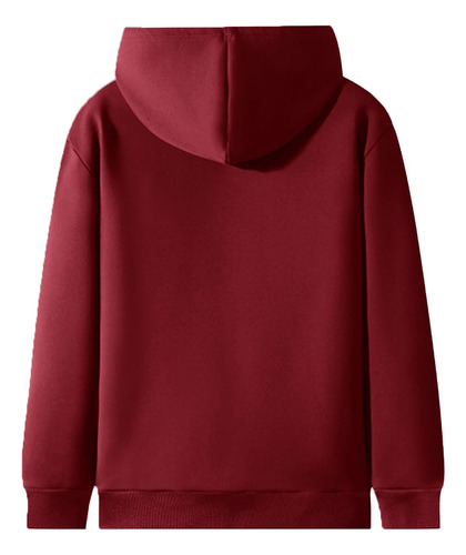Chaqueta Con Capucha De Forro Polar Con Estampado Cálido De Invierno A La Moda