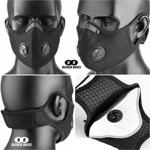 Careta Deportiva Pm10, 4 Piezas + 12 Filtros