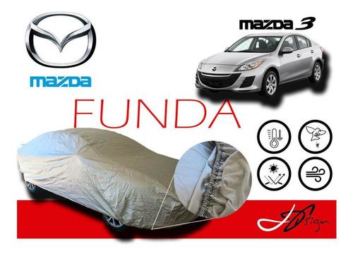 Loneta Cubierta Afelpada Eua Mazda 3 Sedan 2012-2013