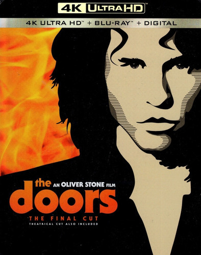 The Doors Oliver Stone Pelicula 4k Ultra Hd + Blu-ray