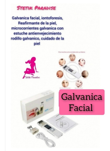 Maquina Galvanica Facial Portátil - Unidad a $27778