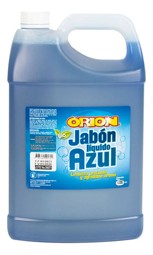 Jabon Azul Galon X 4000 Cc Orion