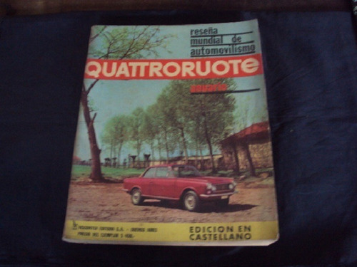 Revista Quattroruote (en Castellano) Anuario 1964/1965