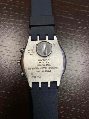Raro Relógio Swatch Irony Chrono Ycs405c