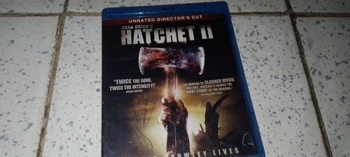 Película Hatchet 2 Untated Director Cut Bluray Adam Green