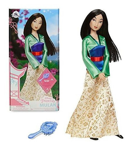 Muñeca Clásica Disney Mulan - 11 ½ Pulgadas 