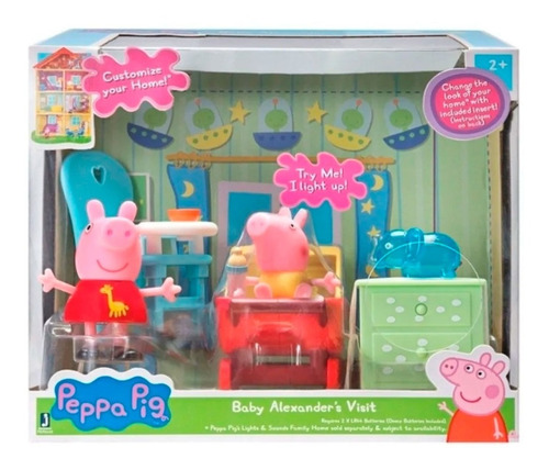 Playset Peppa Pig  Visita A Baby Alexander´s Canalejas