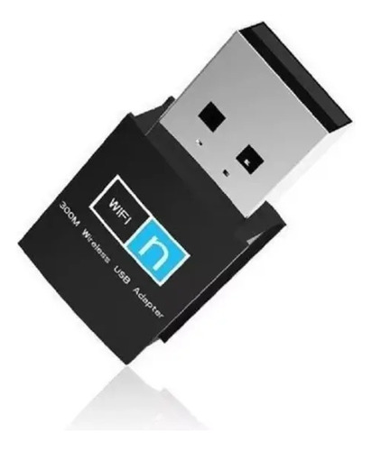 Adaptador Usb 2.0 Wifi Inalámbrico Nano 300 Mbps Wirele