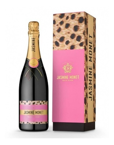 Champagne Jasmin Monet Pink Con Caja De Presentación