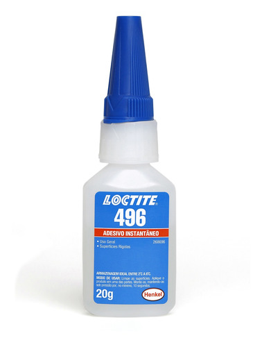 Adesivo 496 Instantâneo 20g Loctite