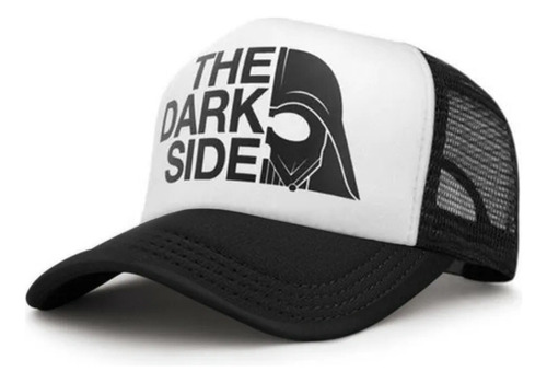 Gorra Darth Vader Star Wars Malla Ajustable Broche Plástico