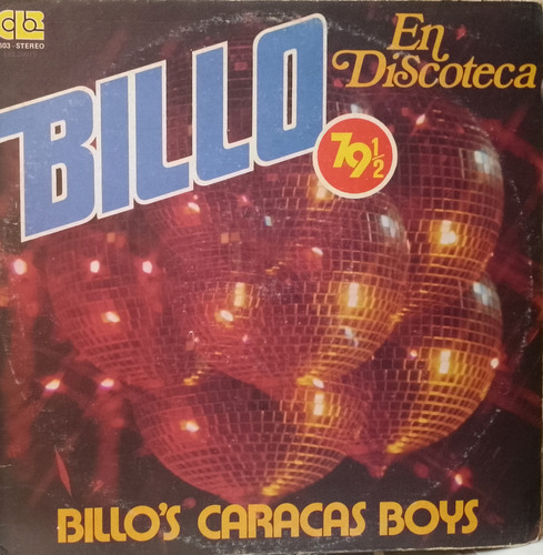 Disco Lp - Billo's Caracas Boys / Billo 79 1/2 En Discoteca