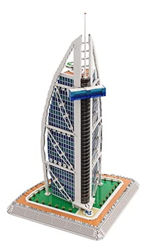 Kit De Edificios De Hotel Dubai Burj Al Arab, Juego De Edifi
