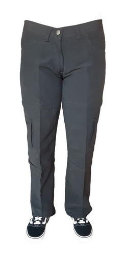 Pantalon Dama Desmontable Secado Rapido. Trebol De Explora.
