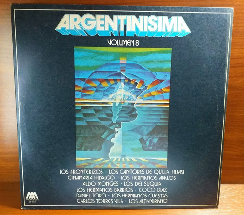 Disco De Vinilo Lp Argentinisima Volumen 8 Microfon 1975