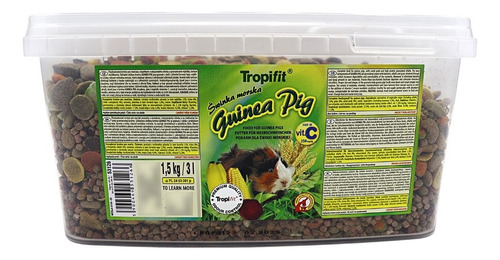 Alimento Guinea Pig  Tropifit 1,5kg Cobayas/fauna Salud