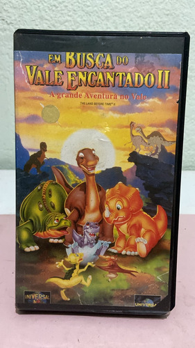Vhs Em Busca Do Vale Encantado Ii A Grande Aventura No Vale (Usado)