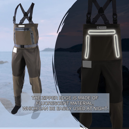 Vadeador De Pecho De Pesca, Impermeable, Transpirable, Para