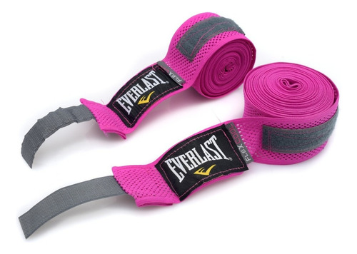 2 Vendas Para Box Flexcool De Algodón Elástico - Everlast Color Rosa