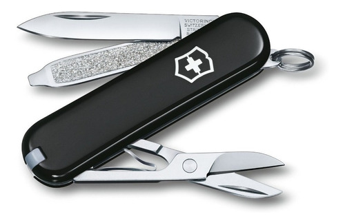 Victorinox Cortaplumas Navaja De 7 Usos Classic Sd + Funda Color Negra